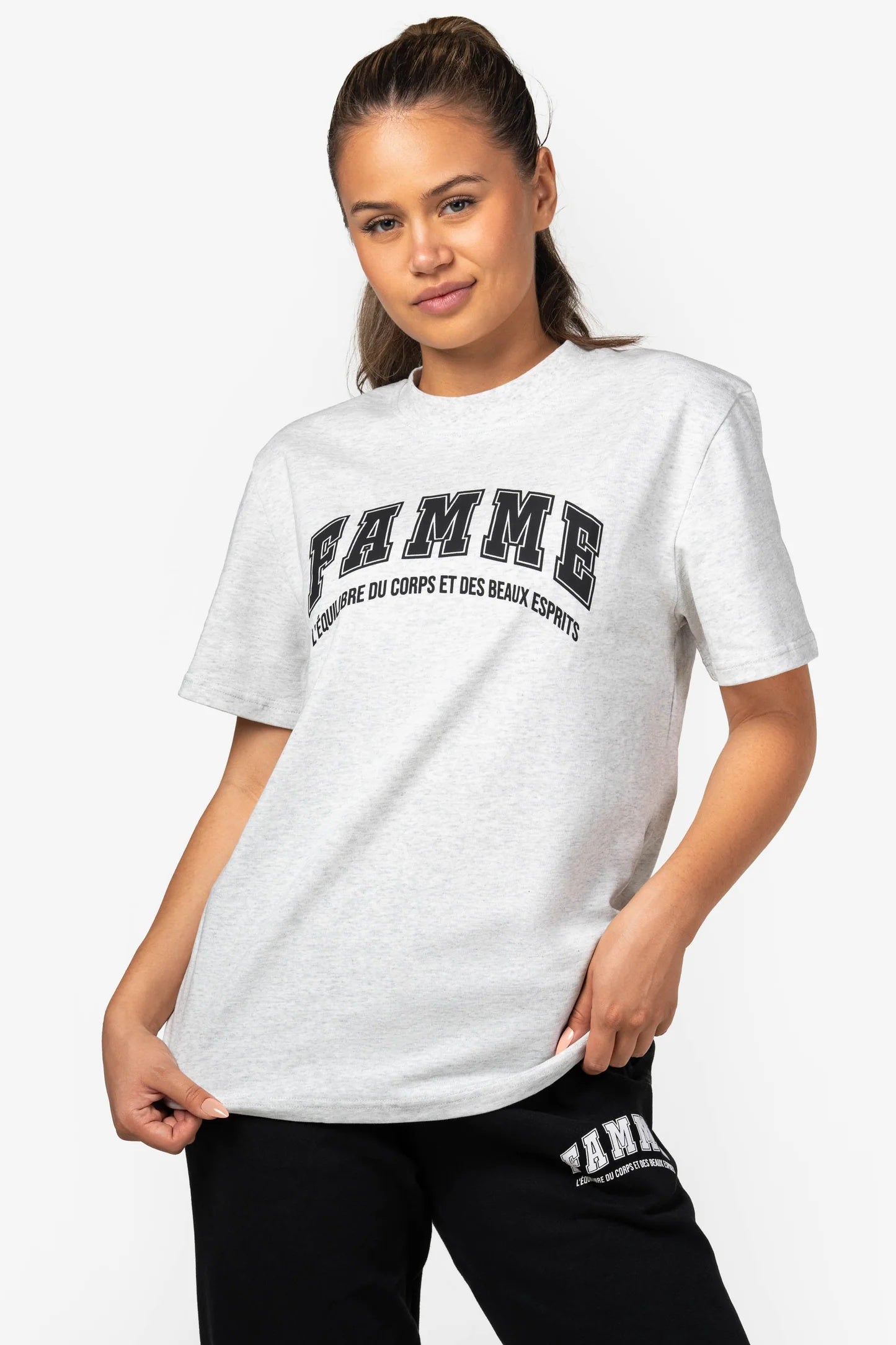 Équilibre Oversized T-Shirt - for kvinde - FAMME - T-Shirt