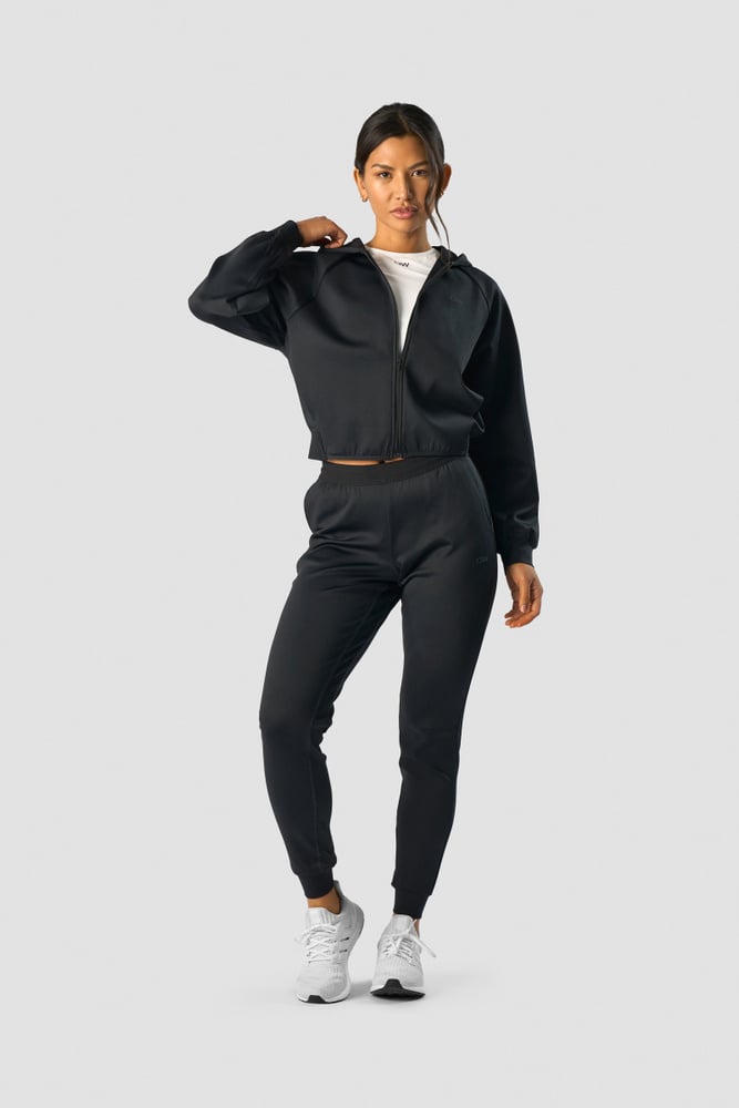 charge hoodie wmn black