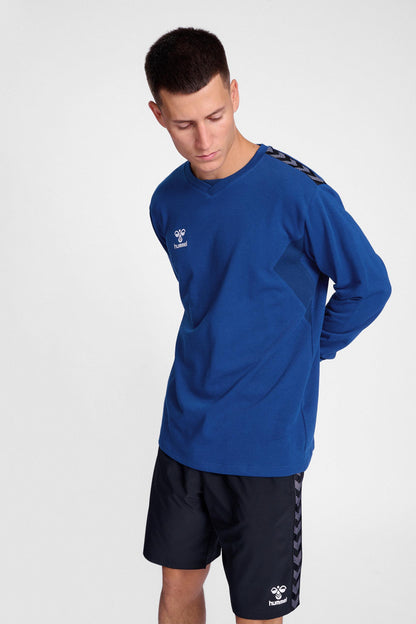 HUMMEL - Hmlauthentic Co Training Sweat - True Blue