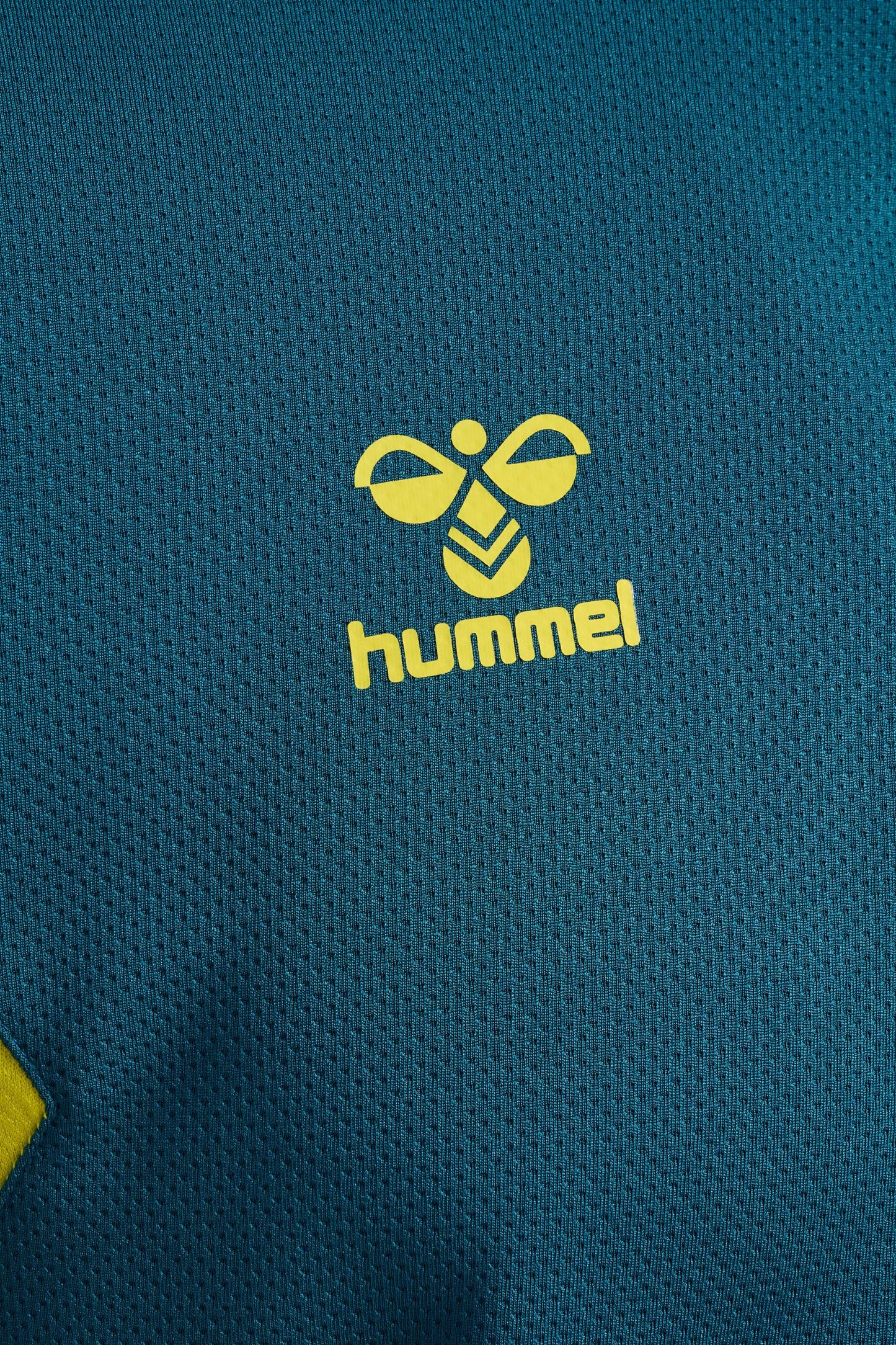 HUMMEL - Hmlauthentic Half Zip Sweat - Blue Coral/sulphur Spring