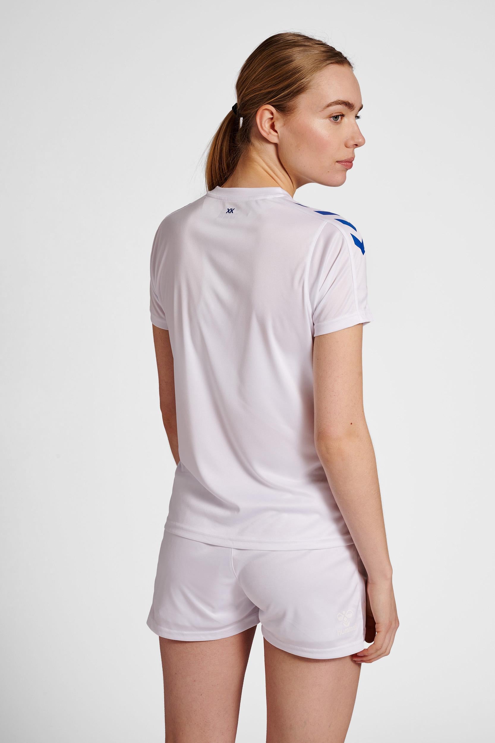 HUMMEL - Hmlcore Xk Poly Jersey S/s Woman - White/true Blue