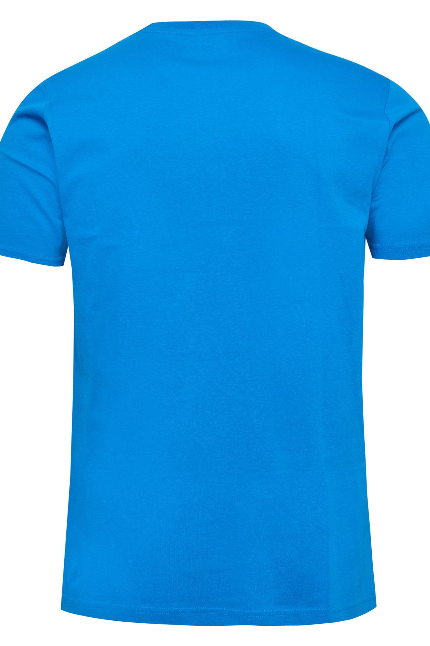 HUMMEL - Hmlelemental Logo Cotton Tee - Indigo Bunting