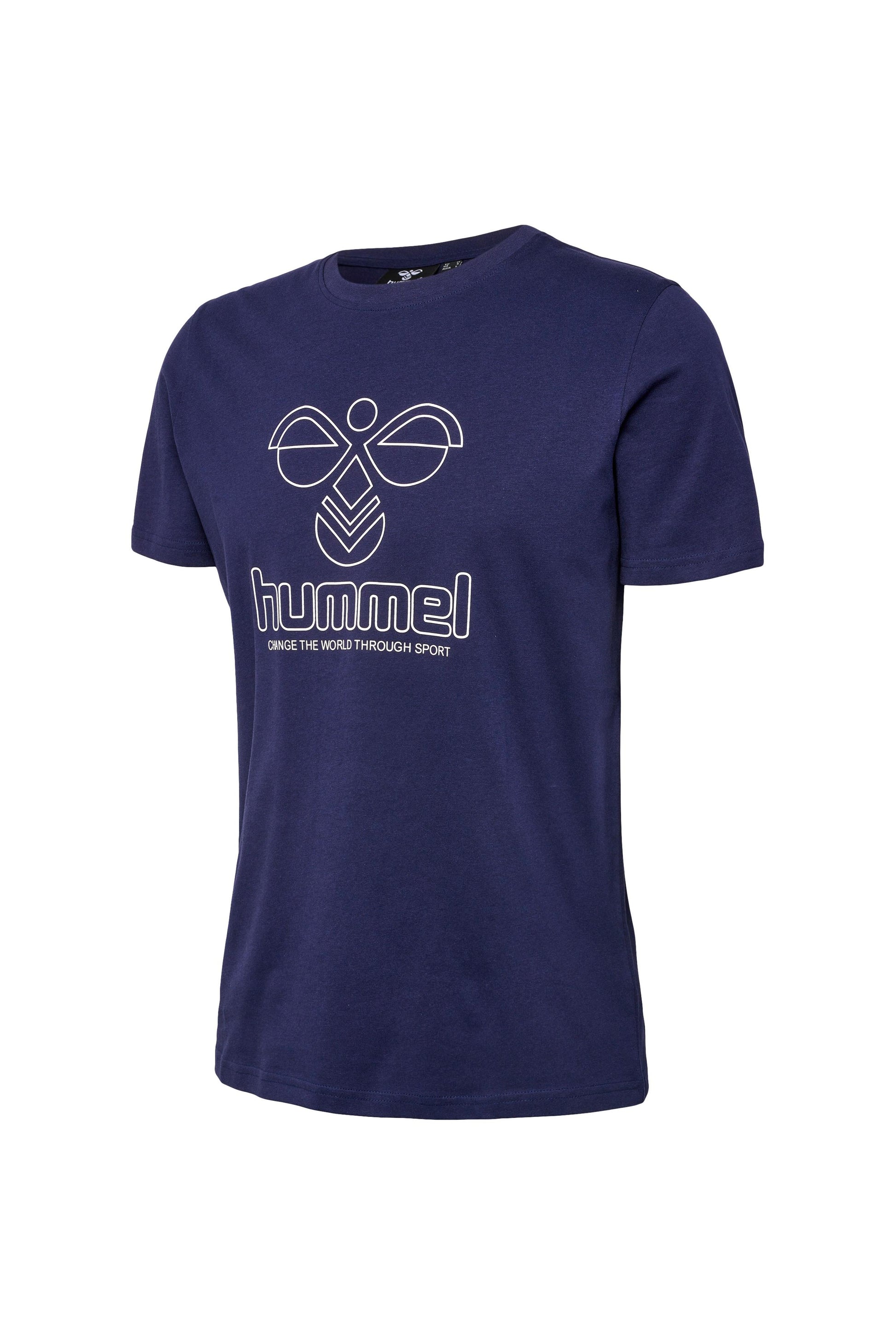 HUMMEL - Hmlicons Graphic T-shirt - Peacoat