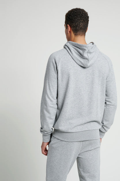 HUMMEL - Hmlisam Zip Hoodie - Grey Melange