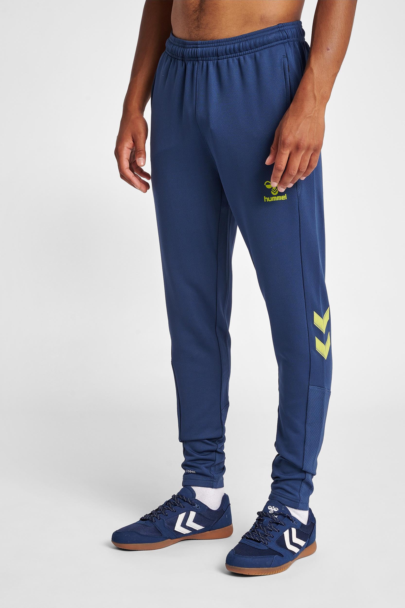 HUMMEL - Hmllead Football Pants - Dark Denim