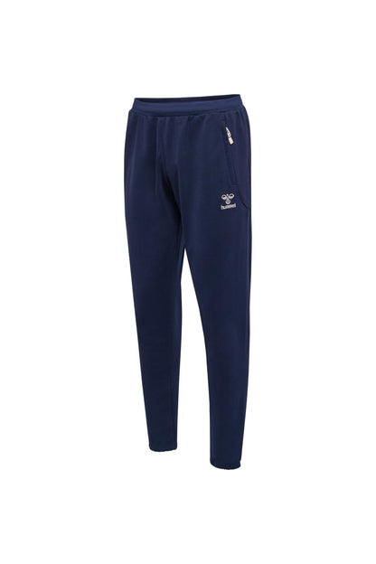 HUMMEL - Hmlmove Grid Cotton Pants - Marine