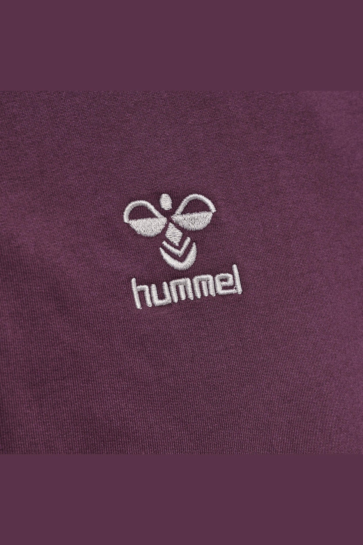 HUMMEL - Hmlmove Grid Cotton Sweatshirt - Grape Wine