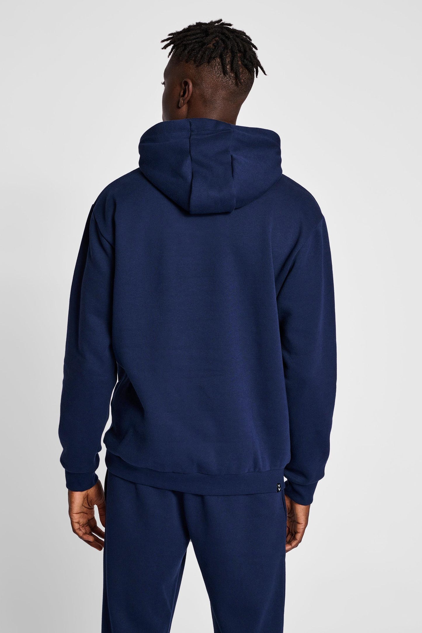 HUMMEL - Hmlmover Cotton Hoodie - Marine