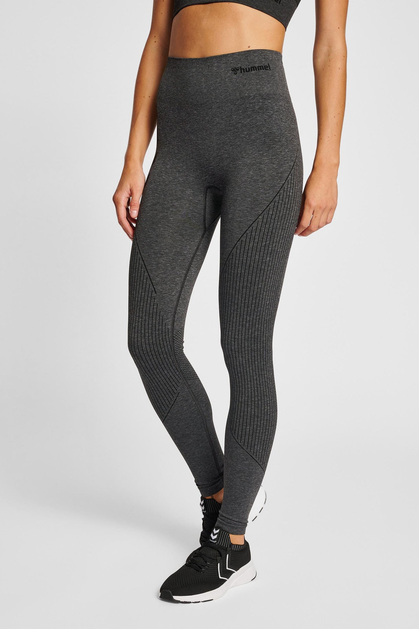 HUMMEL - Hmlmt Hana 2.0 Seamless Mw Tights - Black Melange