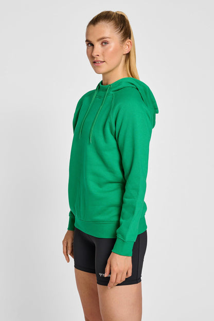 HUMMEL - Hmlred Classic Hoodie Woman - Jelly Bean