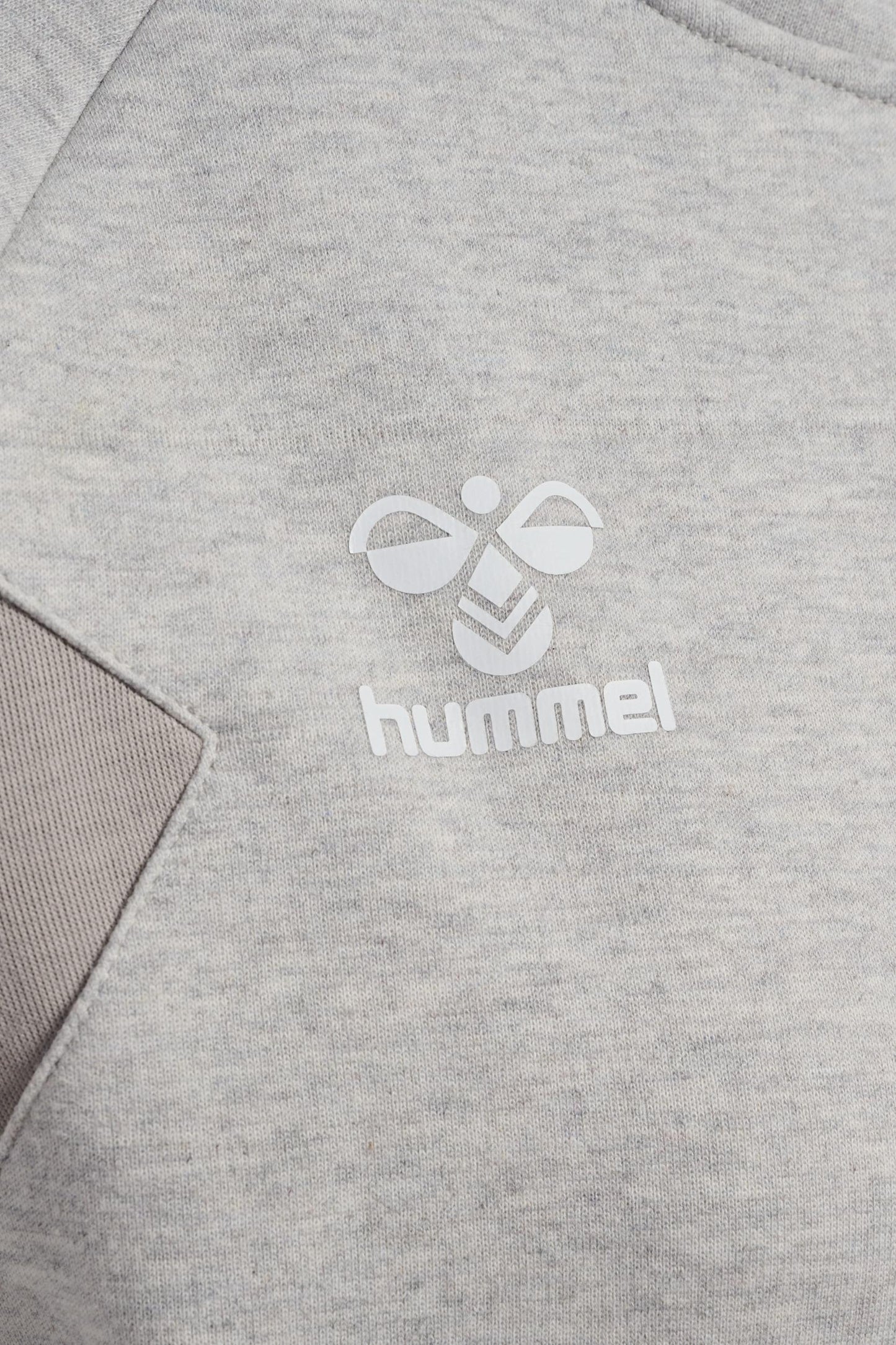 HUMMEL - Hmltravel Zip Hoodie Woman - Light Grey Melange