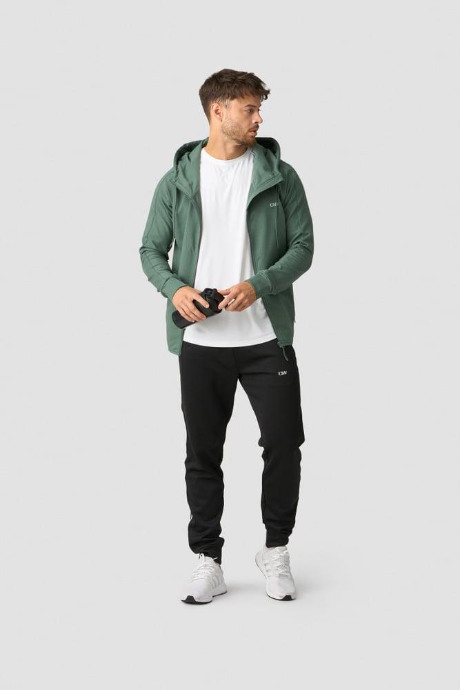 ICANIWILL - Activity Zip Hoodie - Dark Sage Green