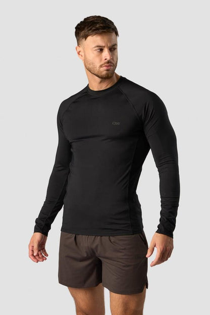 ICANIWILL - Stride Muscle Fit Long Sleeve - Black