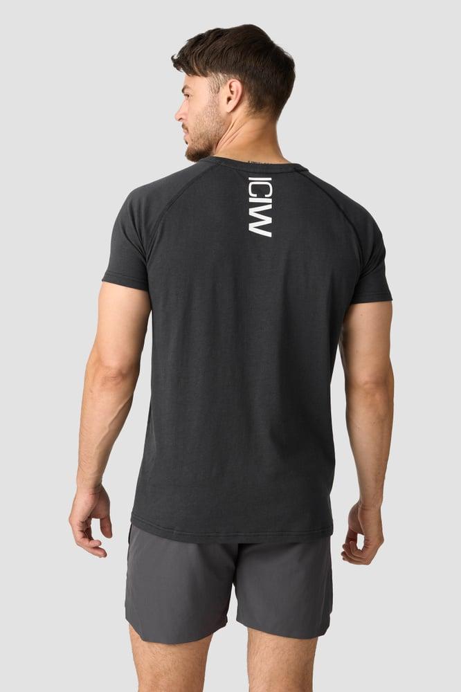 ICANIWILL - Tri-blend Clean Tee - Dark Grey