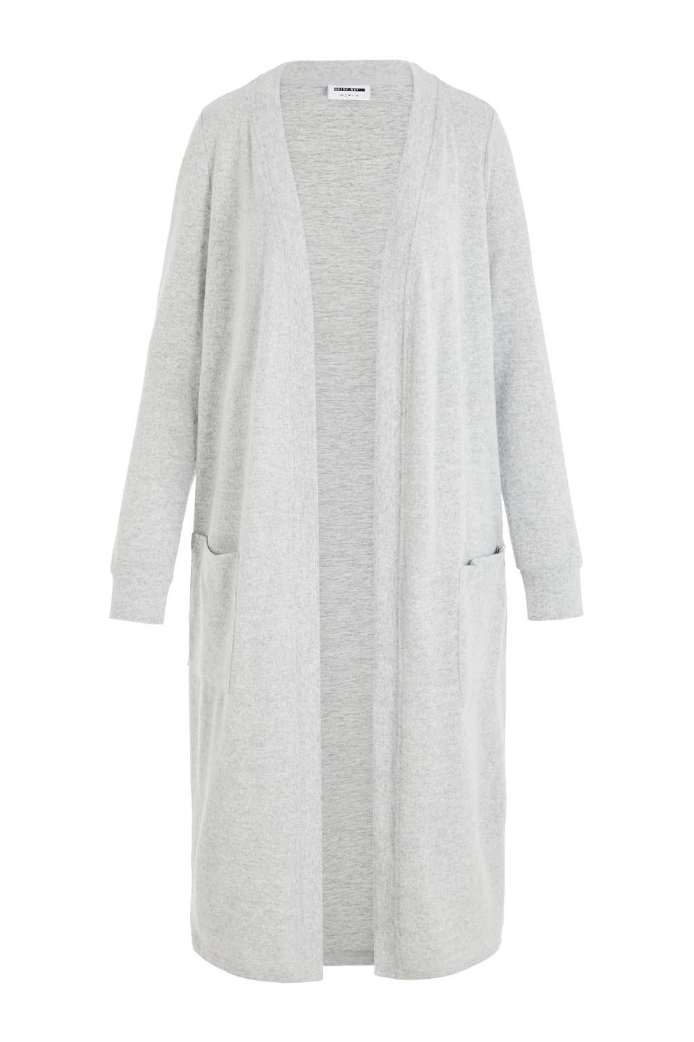 NOISY MAY - City L/s Long Cardigan - Grey