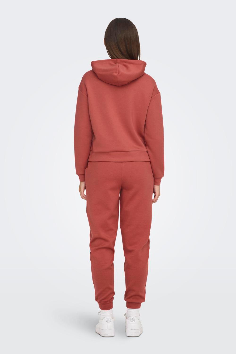 ONLYPLAY - Lounge Life Hood Ls Swt - Rose