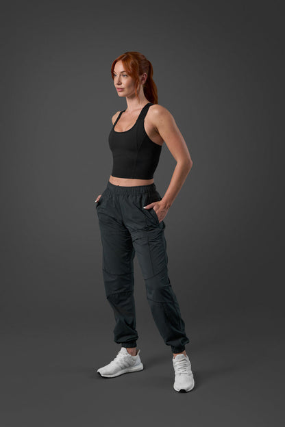 reboot 2-in-1 sports bra black