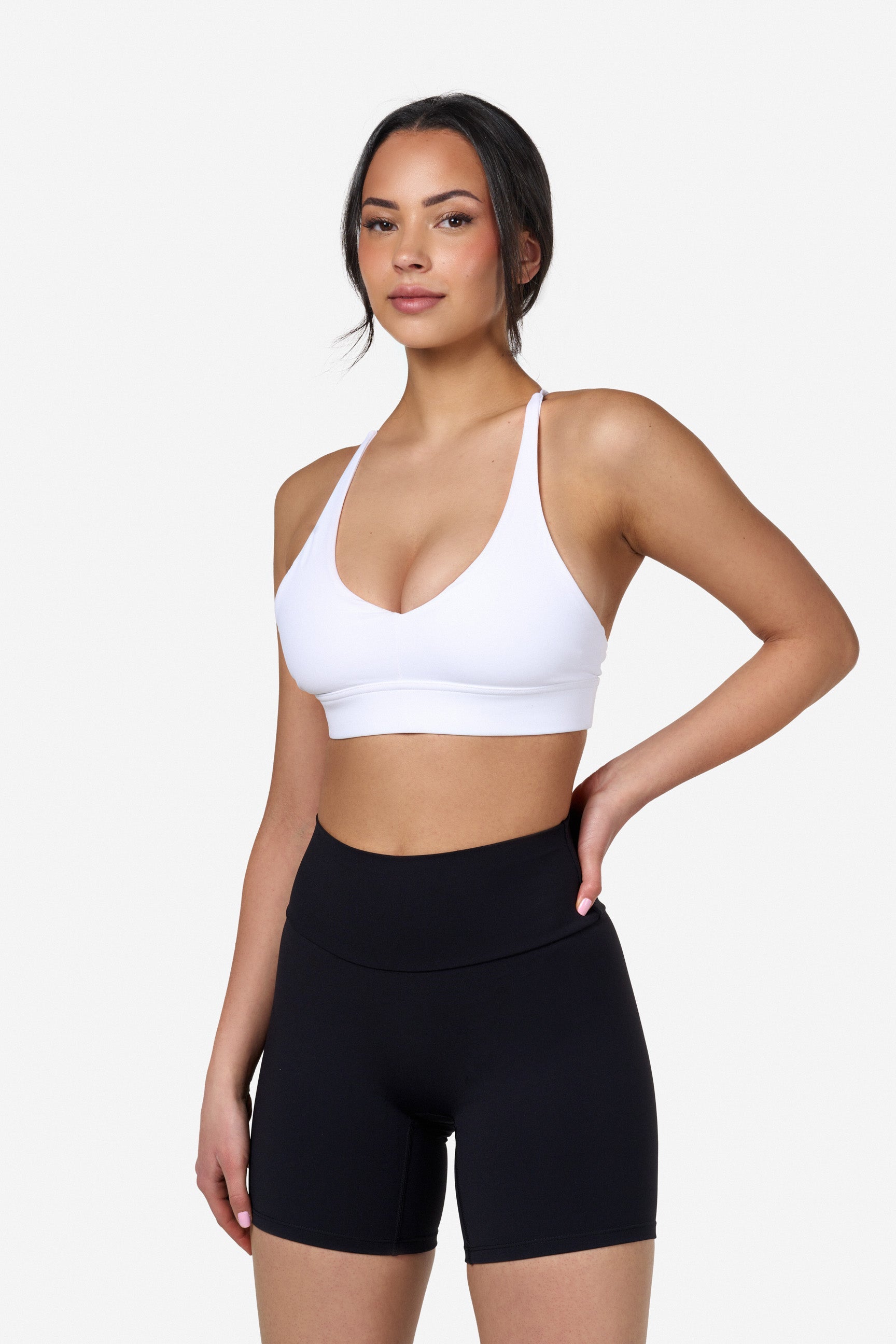 White Signature Sports Bra - for dame - Famme - Sports Bra