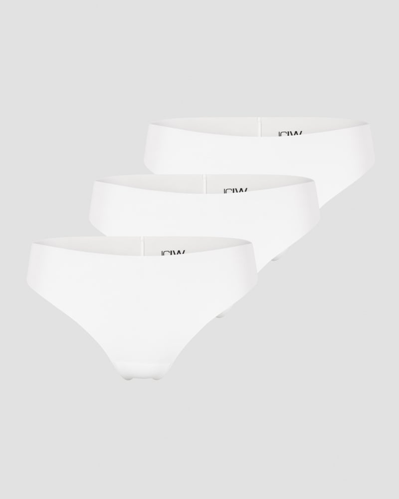 soft thong 3-pack white