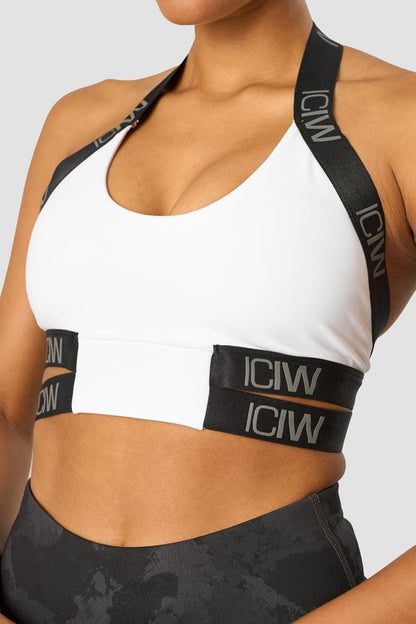 ultimate training sports bra white